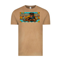 Vintage Camel rottweiler with sunflowers license plate Vintage Tee - Artiststas