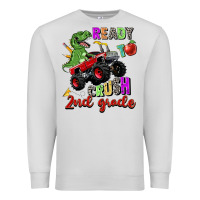 Dove Grey ready to crush 2nd grade Premium Sweatshirt - Zillion Design Studio