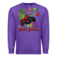 Purple ready to crush 2nd grade Premium Sweatshirt - Zillion Design Studio