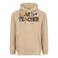 Mushroom art teacher Heavyweight Hoodie - Zillion Design Studio