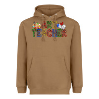 Toasted Coconut art teacher Heavyweight Hoodie - Zillion Design Studio