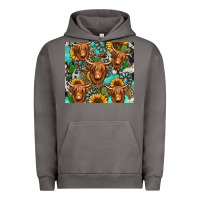 Pigment Tornado long haired shaggy cow western Urban Hoodie - Jasminsmagicworld