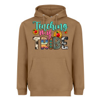 Toasted Coconut teaching my tribe Heavyweight Hoodie - Zillion Design Studio
