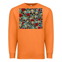 Carrot sugar skulls roses tumbler 3 Premium Sweatshirt - CTS Tumbler Store