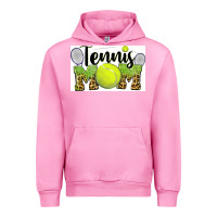 Fuchsia Pink tennis mom Urban Hoodie - BarkalooDesign