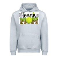 Heather Grey tennis mom Urban Hoodie - BarkalooDesign