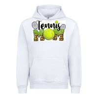 White tennis mom Urban Hoodie - BarkalooDesign