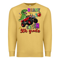 Antique Gold ready to crush 3th grade Premium Sweatshirt - Zillion Design Studio