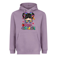 Lavender hello fourth grade Heavyweight Hoodie - texasbilliewilder