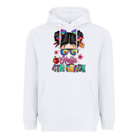 White hello fourth grade Heavyweight Hoodie - texasbilliewilder