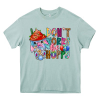 Don T Worry Be Hoppy Easter Heavy Core Tee | Teevron