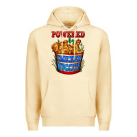 Pina Colada powered by chicken nuggets Premium Hoodie - AdoDesignShop
