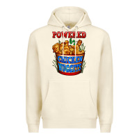 Sandshell powered by chicken nuggets Premium Hoodie - AdoDesignShop