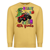 Ready To Crush 4th Grade Premium Sweatshirt | Teevron
