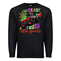 Black ready to crush 4th grade Premium Sweatshirt - Zillion Design Studio