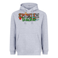 Heather Grey spanish teacher Heavyweight Hoodie - Zillion Design Studio