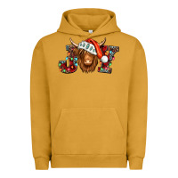 Pigment Peanut Butter joy christmas shaggy cow Urban Hoodie - Jasminsmagicworld
