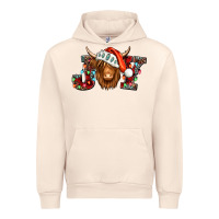 Sandshell joy christmas shaggy cow Urban Hoodie - Jasminsmagicworld