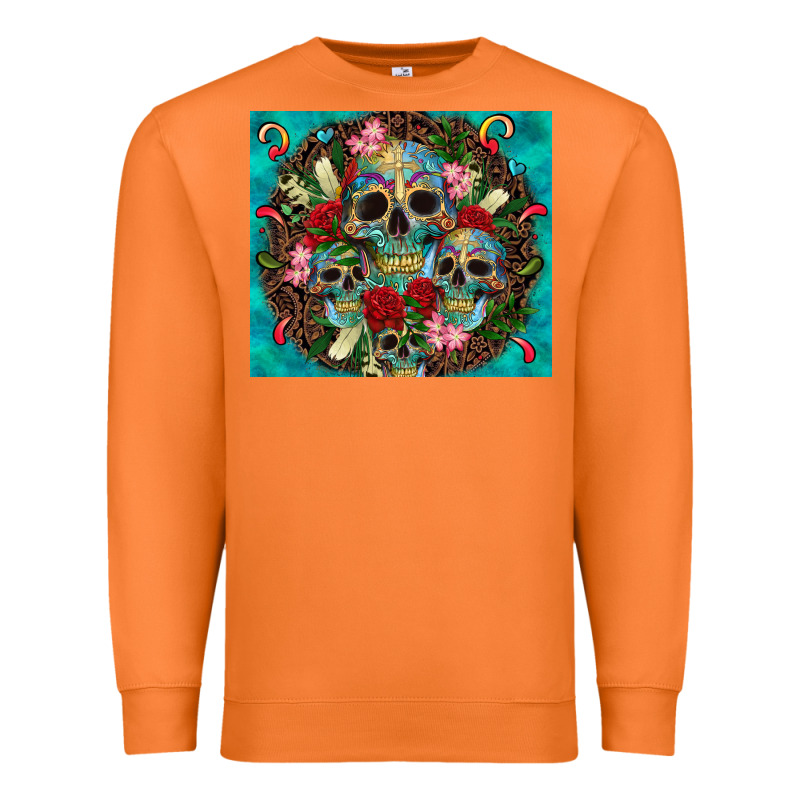 Sugar Skulls Tumbler 3 Premium Sweatshirt by CTS Tumbler Store | Teevron