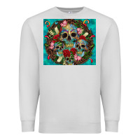 Dove Grey sugar skulls tumbler 3 Premium Sweatshirt - CTS Tumbler Store