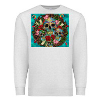 Oatmeal Heather sugar skulls tumbler 3 Premium Sweatshirt - CTS Tumbler Store