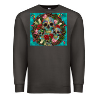 Smoke sugar skulls tumbler 3 Premium Sweatshirt - CTS Tumbler Store