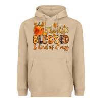 Mushroom thankful blessed and kind of a mess Heavyweight Hoodie - Zillion Design Studio