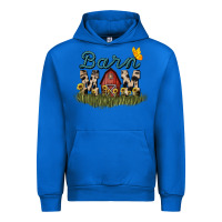 Cobalt barn mom sunflower Urban Hoodie - NancyCooperArtShop