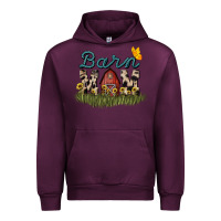 Mauve Wine barn mom sunflower Urban Hoodie - NancyCooperArtShop