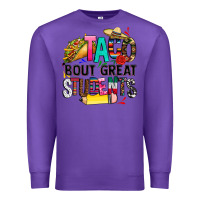 Purple taco bout great students Premium Sweatshirt - CTS Tumbler Store