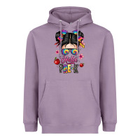 Lavender hello pre k Heavyweight Hoodie - texasbilliewilder