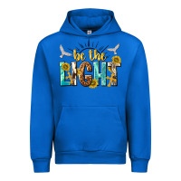 Cobalt be the light Urban Hoodie - NancyCooperArtShop