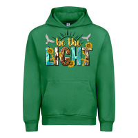 Emerald be the light Urban Hoodie - NancyCooperArtShop