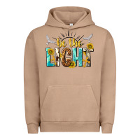 Pigment Burro be the light Urban Hoodie - NancyCooperArtShop