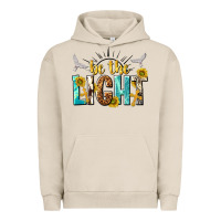 Pigment French Oak be the light Urban Hoodie - NancyCooperArtShop
