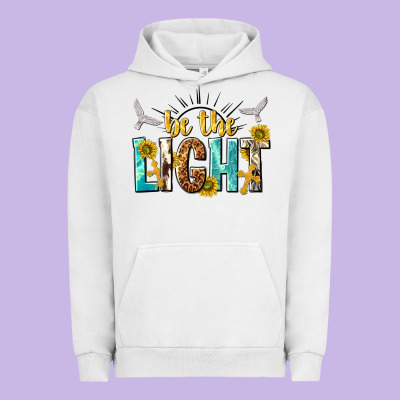 Be The Light Urban Hoodie Designed By Nancycooperartshop
