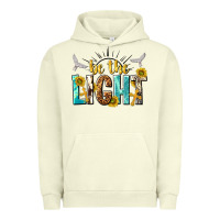 Pigment Pistachio be the light Urban Hoodie - NancyCooperArtShop