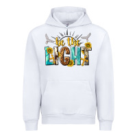 White be the light Urban Hoodie - NancyCooperArtShop