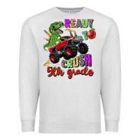 Oatmeal Heather ready to crush 5th grade Premium Sweatshirt - Zillion Design Studio