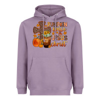 Lavender pumpkin spice and jesus christ Heavyweight Hoodie - Zillion Design Studio