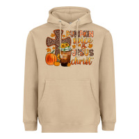 Mushroom pumpkin spice and jesus christ Heavyweight Hoodie - Zillion Design Studio