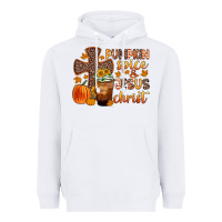 White pumpkin spice and jesus christ Heavyweight Hoodie - Zillion Design Studio