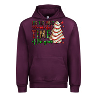 Mauve Wine it's the most wonderful time of the year christmas tree cake Urban Hoodie - Jasminsmagicworld
