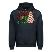 Navy it's the most wonderful time of the year christmas tree cake Urban Hoodie - Jasminsmagicworld