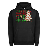 Pigment Black it's the most wonderful time of the year christmas tree cake Urban Hoodie - Jasminsmagicworld