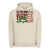 Pigment French Oak it's the most wonderful time of the year christmas tree cake Urban Hoodie - Jasminsmagicworld