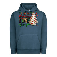 Pigment Midnight Navy it's the most wonderful time of the year christmas tree cake Urban Hoodie - Jasminsmagicworld