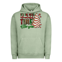 Pigment Oil Green it's the most wonderful time of the year christmas tree cake Urban Hoodie - Jasminsmagicworld