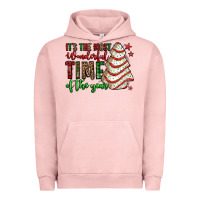 Pigment Salmon it's the most wonderful time of the year christmas tree cake Urban Hoodie - Jasminsmagicworld