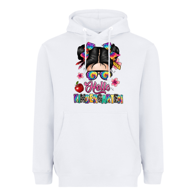 Hello Kindergarten Heavyweight Hoodie by texasbilliewilder | Teevron